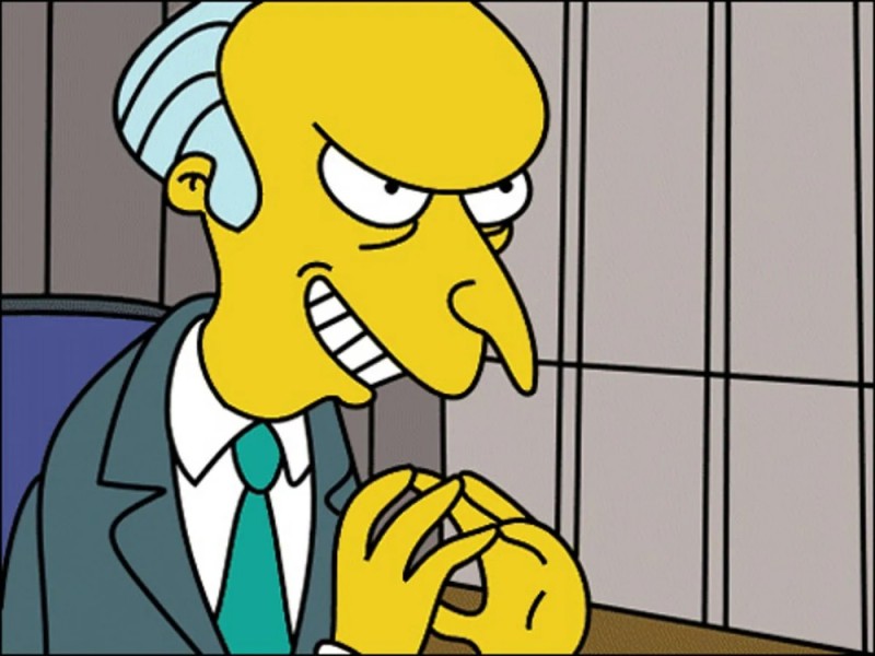 Create meme: burns from the simpsons, Mr. burns excellent, mr burns