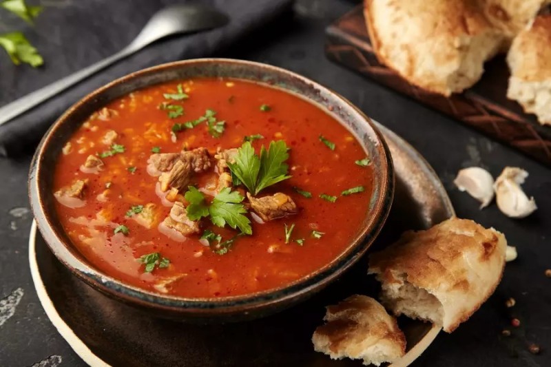 Create meme: soup kharcho preston, mutton kharcho, goulash soup