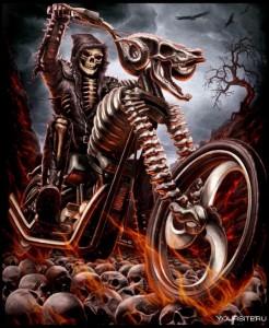 Create meme: Ghost rider