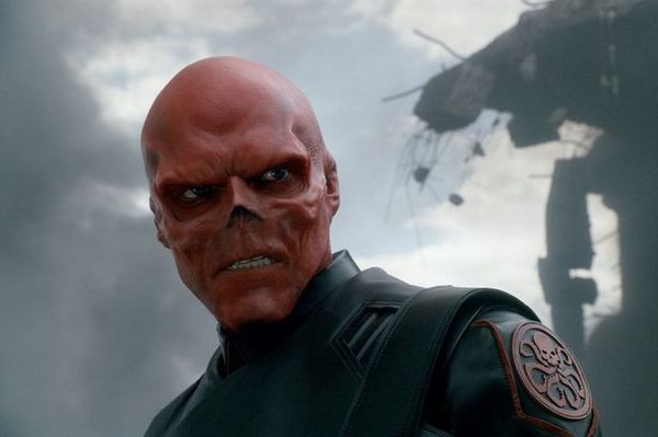 Create meme: the first avenger , captain America , the first avenger red skull