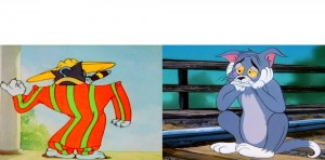Create meme: Tom and Jerry sad fact, sad Tom and Jerry, sad Tom from Tom and Jerry