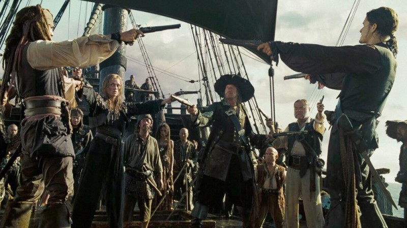 Create meme: pirates of the caribbean at world s end , will turner pirates of the caribbean, 3 at the edge of the world