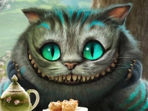 Create meme: Alice in Wonderland Cheshire cat