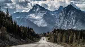 Create meme: mountains, the most beautiful mountains, the mountains with the road