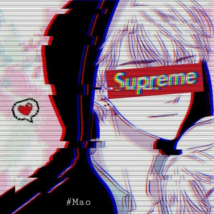 Create meme: Anime supreme for boys, anime supreme, anime supreme