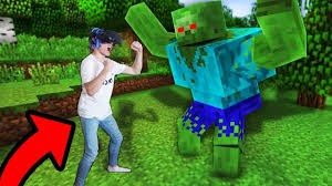 Create meme: in minecraft zombies, minecraft zombie