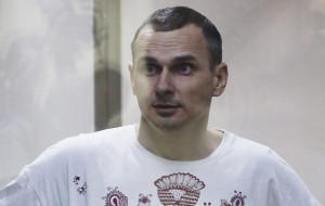 Create meme: Sentsov is happy, male, Oleg Sentsov