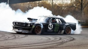 Create meme: Ken Block, ford mustang hoonicorn, Ford Mustang Ken block drift