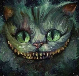 Create meme: Cheshire cat