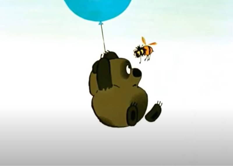 Создать мем: неправильные пчелы, винни-пух и пчелы советский мультфильм, винипух и пчелы