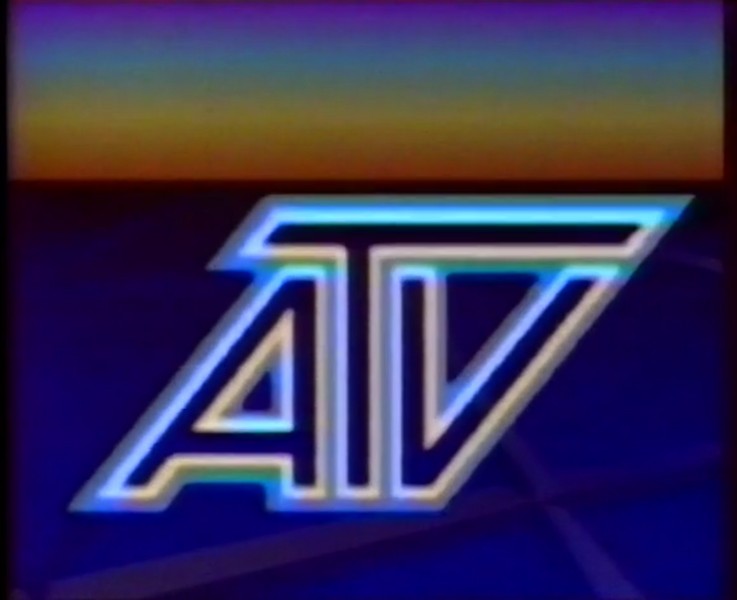 Create meme: atv author 's television, avt screensaver TV company, atv TV company screensaver