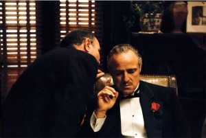 Create meme: still from the film the godfather, the godfather 1972 Vito Corleone, the godfather movie 1972 Connie Corleone