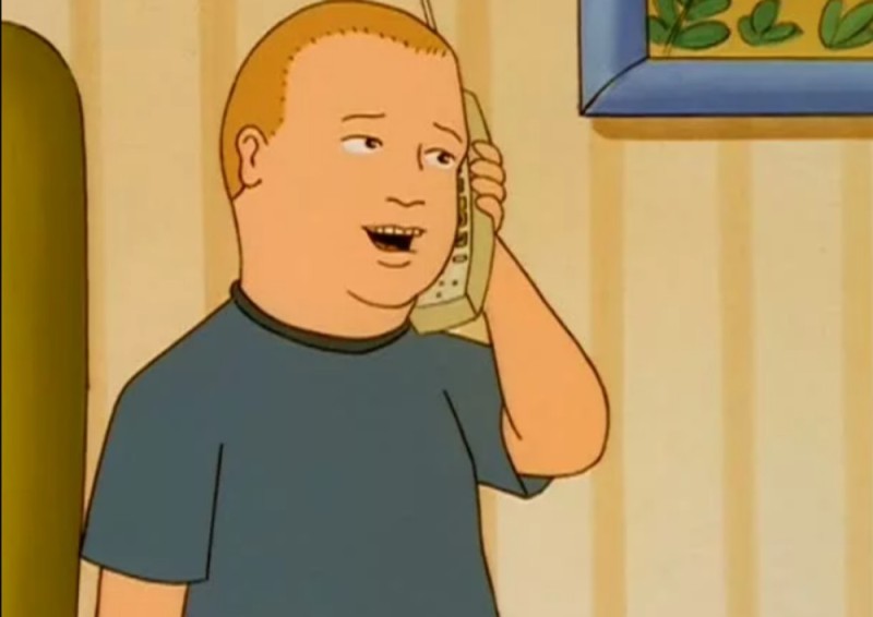 Create meme: The King of the Mountain animated series, king of the hill, bobby hill