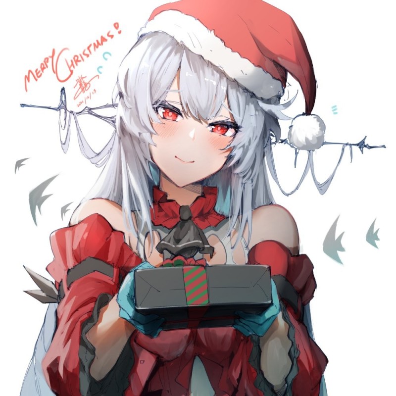 Create meme: anime christmas, anime arts, anime