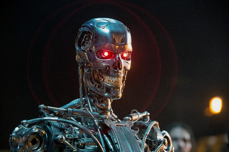 Create meme: robot , terminator t 800, robots