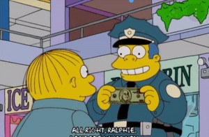 Create meme: the simpsons, Ralph Wiggum