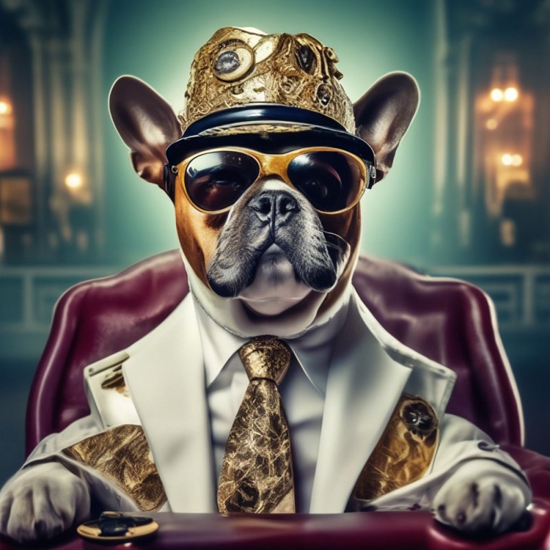 Create meme: animals , schmidt steampunk, bulldog 