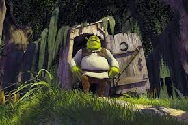Create meme: Shrek comes out of the toilet, Shrek