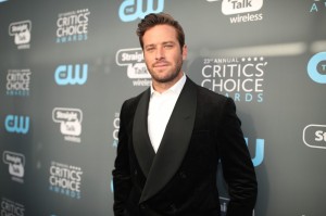 Создать мем: armie hammer straight white men premier, брэд питт, critics choice award