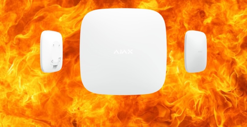 Create meme: ajax fireprotect white, ajax hub, ajax leaksprotect white