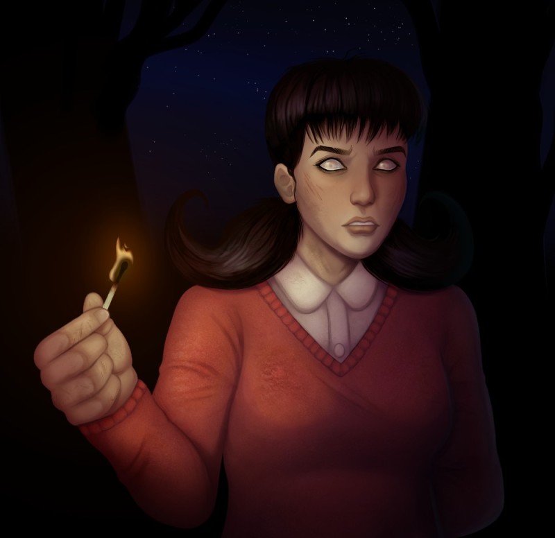 Create meme: Willow the pyromaniac, girl , don t starve game