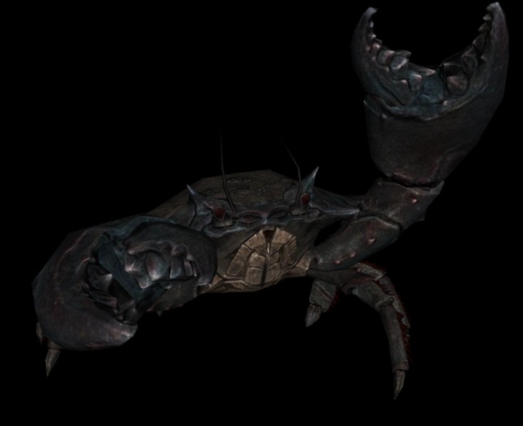 Create meme: radscorpion, crab , radscorpion fallout