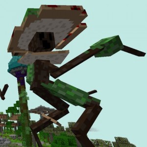 Create meme: zombie mutant minecraft, minecraft