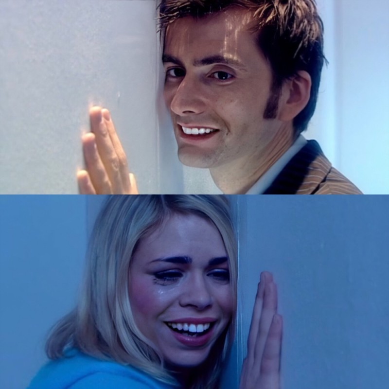 Create meme: doctor who , Rose tyler, David Tennant 