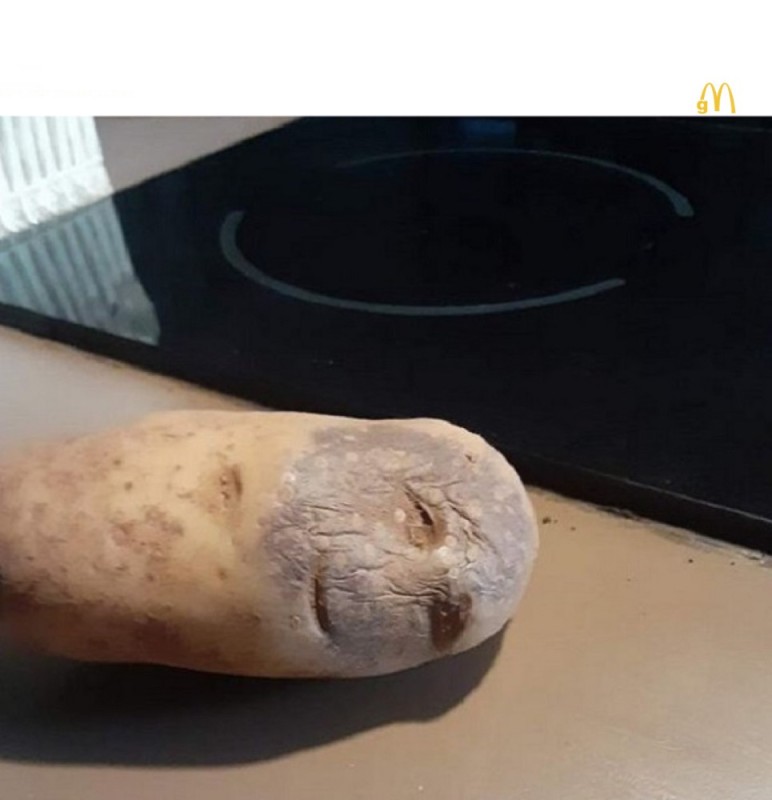 Create meme: potato meme, potatoes with a face, potatoes with eyes