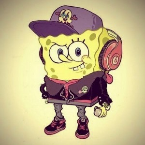 Create meme: Bob sponge, spongebob ava, spongebob is cool