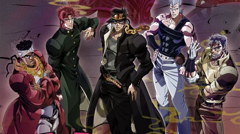 Create meme: Jojo the stardust crusaders, jojo season 2, jojo anime