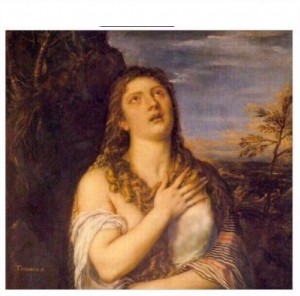 Create meme: Mary Magdalene, Magdalene, Titian Magdalene Hermitage