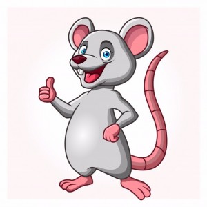 Create meme: mouse illustration, cartoon rat, mouse figure