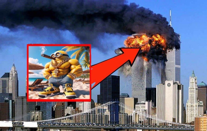 Создать мем: 11 сентября башни близнецы, нью йорк башни близнецы, башни близнецы 11 сентября мем