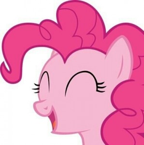 Create meme: eqg, my little pony, pinkie pie smile