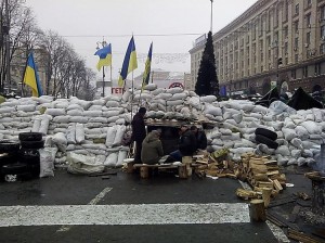 Create meme: Euromaidan, Maidan, barricade