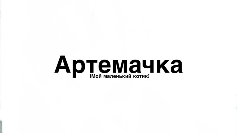 Create meme: screenshot , Artem, the inscription Artemka