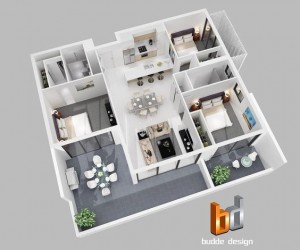 Create meme: 3d house creator, one bedroom, bedroom floor