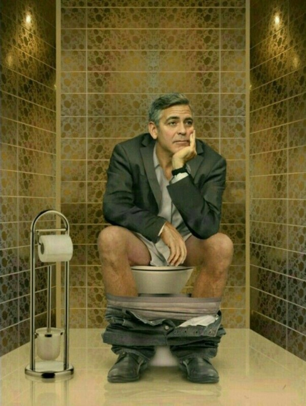 Create meme: The man in the toilet, men in the toilet, The guy is sitting on the toilet