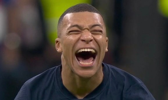 Create meme: blast paris major Cup 2023, mbappe , Mbappe Kane smile