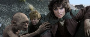 Create meme: the Lord of the rings the two towers, Frodo, Sam and Gollum, Frodo