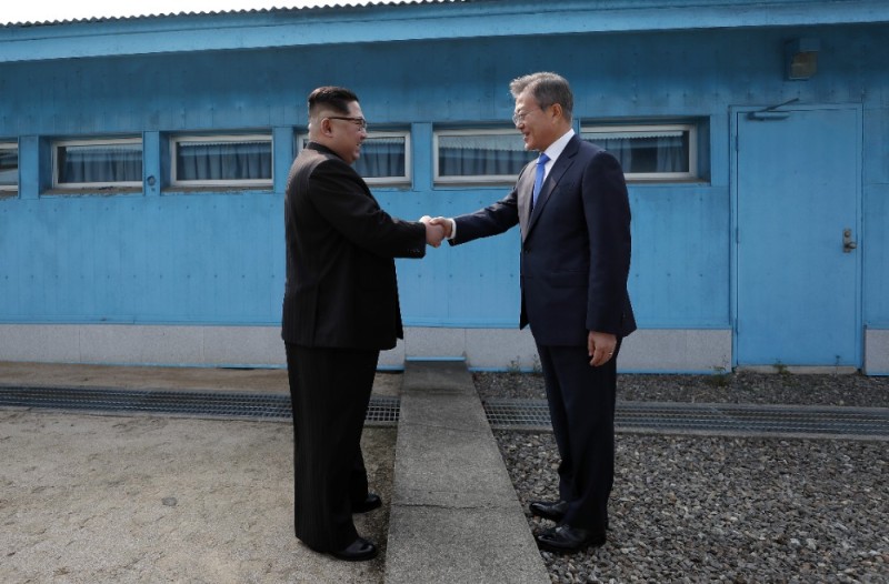 Create meme: Kim Jong-UN , moon Jae-in and Kim Jong UN, Kim Jong-Il 
