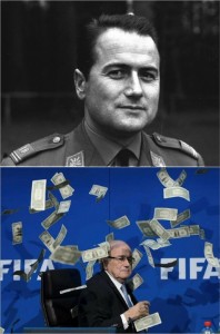 Create meme: Joseph Blatter money, Joseph Blatter, Sepp Blatter
