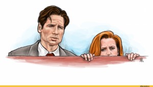 Create meme: Fox Mulder, X