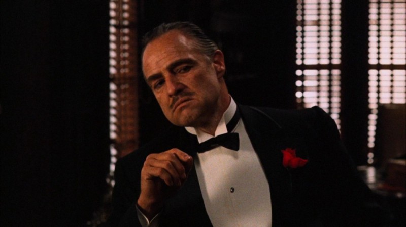 Create meme: Marlon Brando the godfather, the godfather don Corleone , mafia 