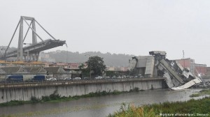 Создать мем: рухнул мост, обрушение моста в италии 14 августа, мост в генуе