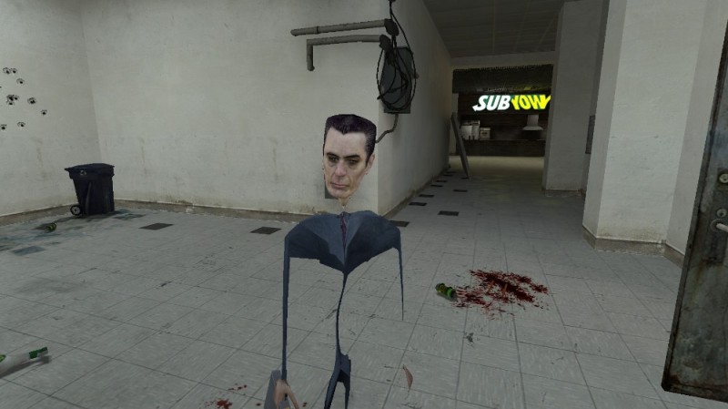 Создать мем: дарк рп, half life g man, игра half life