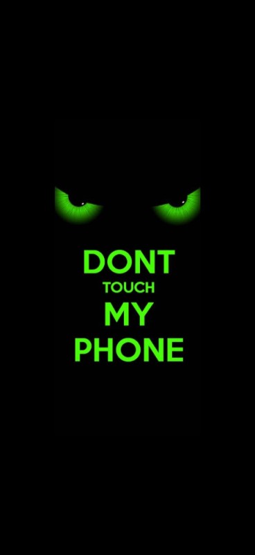 Create meme: mobile phone , black background , do not touch my phone