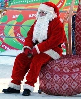 Create meme: Santa Claus Veliky Ustyug, Santa Claus in Russia, tired santa claus