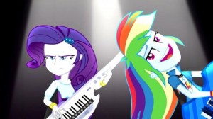 Create meme: rarity, pmv, equestria girls